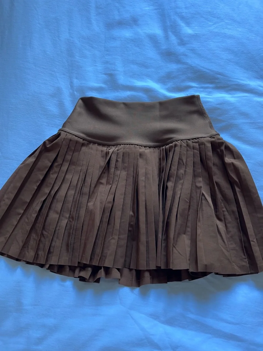 Alo Grand Slam Tennis Skirt - Cinnamon Brown